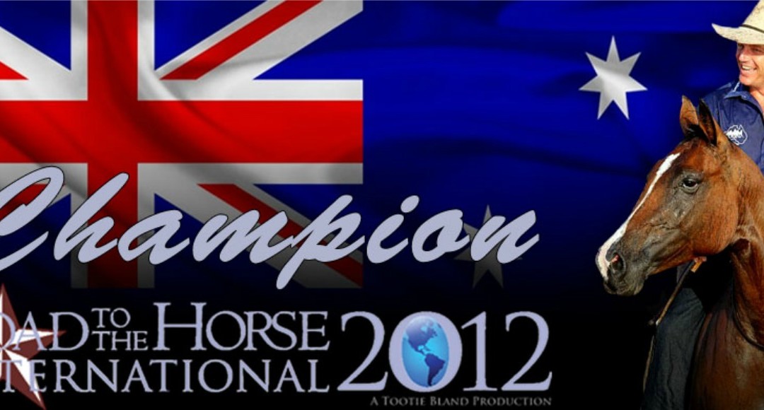 Team Australia wins Road to the Horse 2012